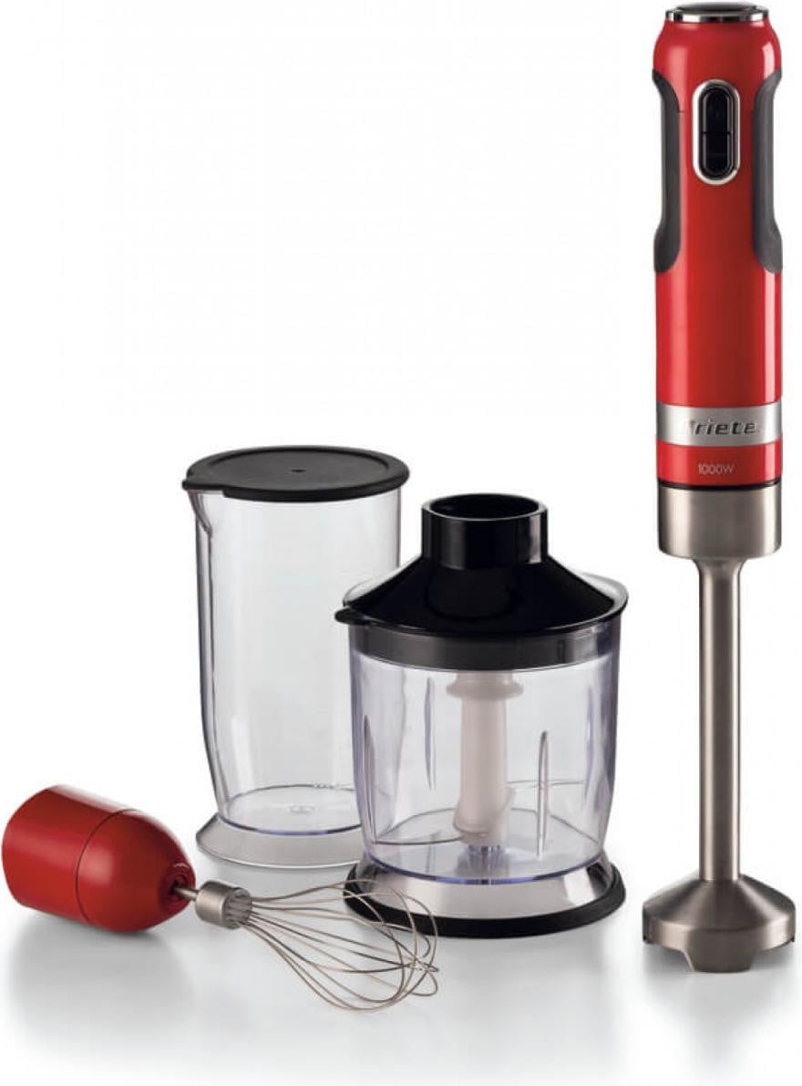 Ariete 0602/00 Duikmixer, 0,7 liter, 1000 watt, Rood