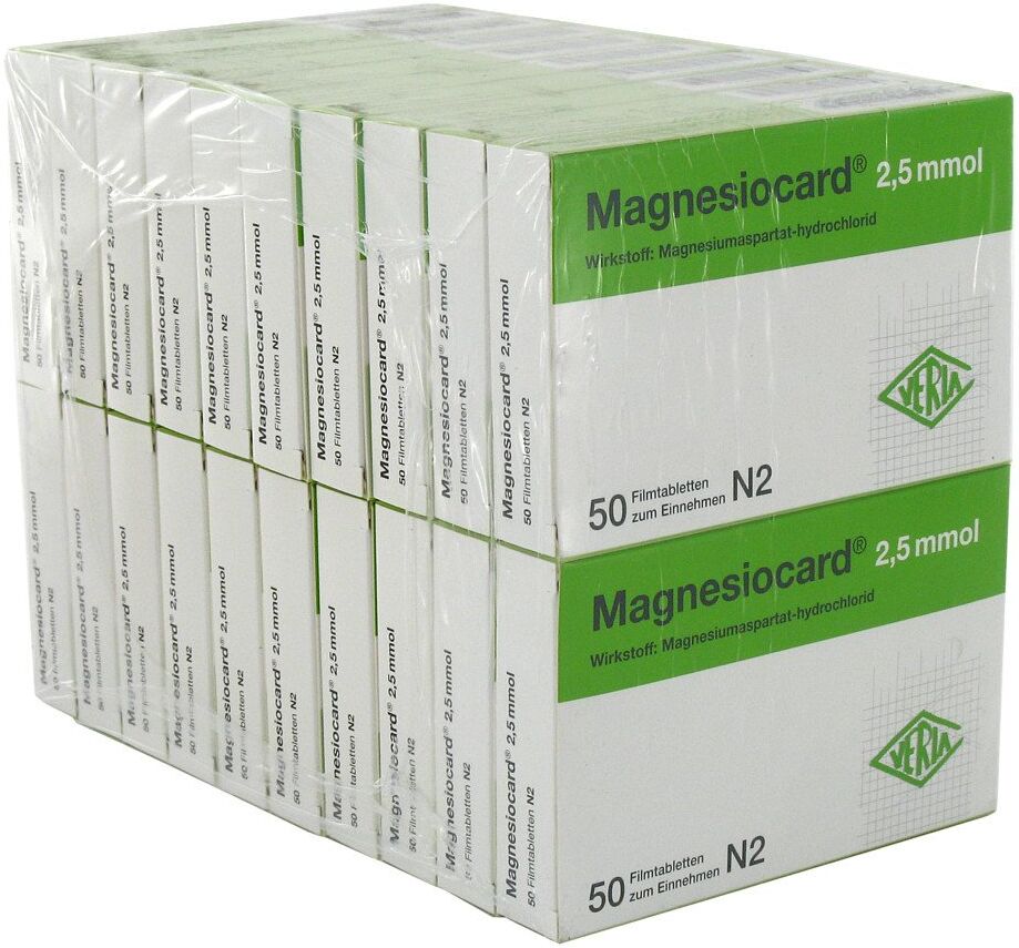 Magnesiocard 2,5 mmol Filmtabletten