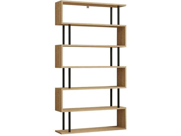Bücherregal Georis Saphir Holz B 90 cm H 162.6 cm - Material: Holzwerkstoff - Bücherregal