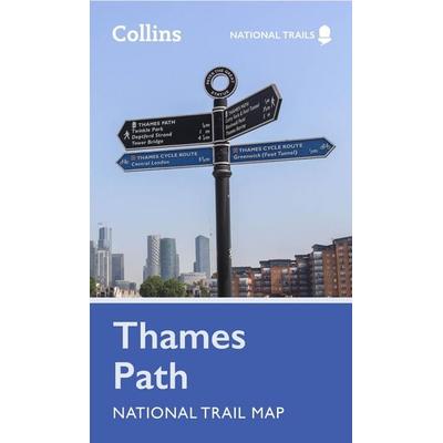 Thames Path National Trail Map, Karte von Collins Maps, HarperCollins, 978-0-00-860296-3
