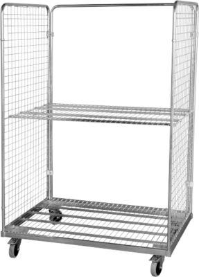 Stahlrollbehälter 800x1200mm, 2-seitig