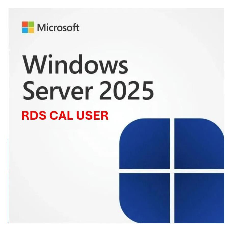 Dell 1-pack of Windows Server 2025 Remote Desktop Serv User Cus Kit (1 User, unbegrenzt) (634-CVFG)