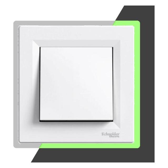 Soixx 4 x im Dunkeln leuchtende Rahmen Schneider Electric Asfora Steckdosen Schalter (68657957)