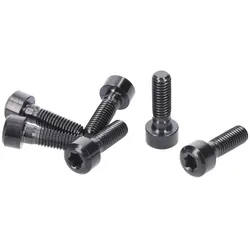 OAK COMPONENTS Schrauben Set für Eternal Vorbau | Titan | schwarz