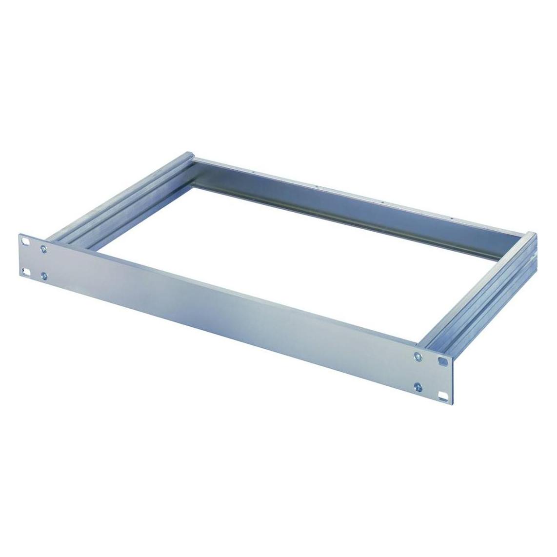 Schroff 19"- Einschub Aluminium (Grundbausatz) - MULTIPAC GRUNDAUSB.1HE 280T (20860202)