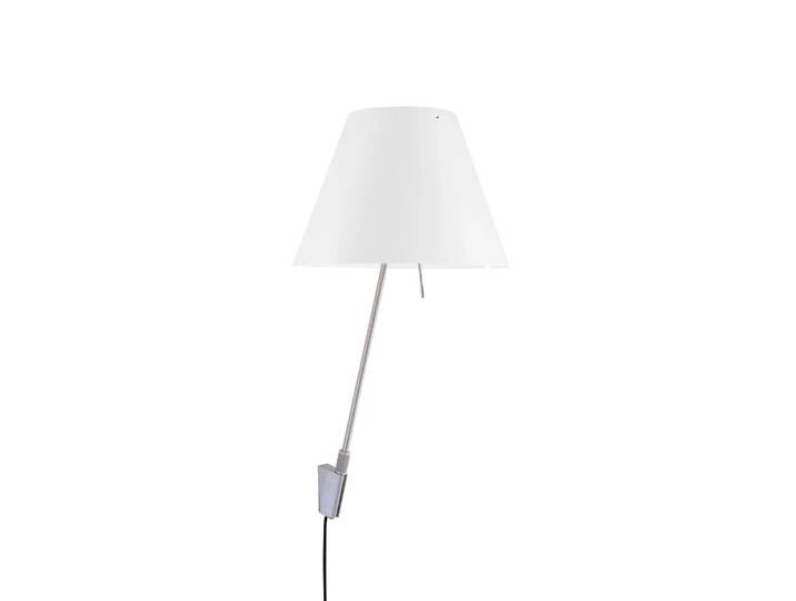 Luceplan Applique Costanzina D13 a.pi blanc, on-off switch