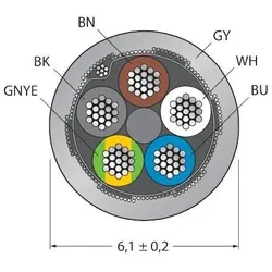 Turck Aktuator- u. Sensorleitung CABLE(4+1) #6628845