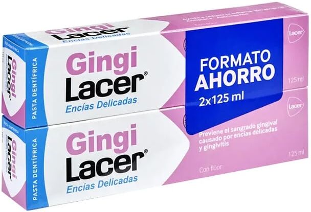 Lacer Gingi Pasta Dentífrica Lote 2 Unds