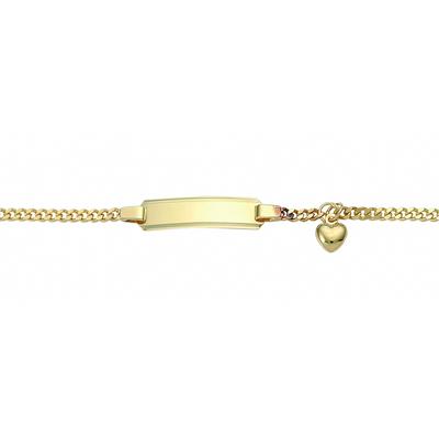 ID Armband ADELIA´S "14 cm ID - Armband 333 Gold ( 8K )", gold, Armbänder, Damen, 14cm, Gold, Goldarmband