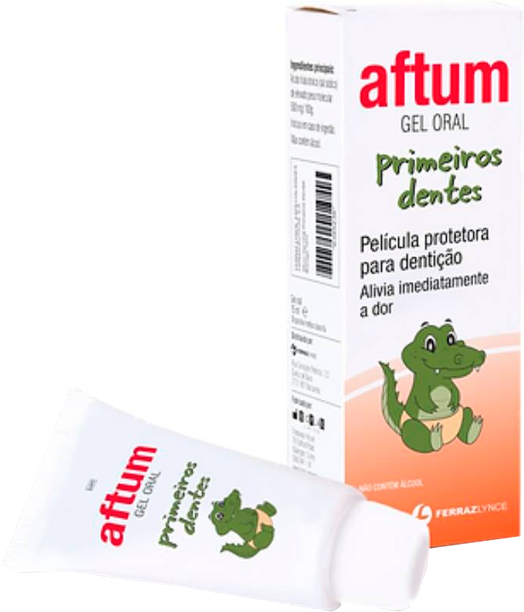 Aftum Primeiros Dentes Gel Oral 15ml