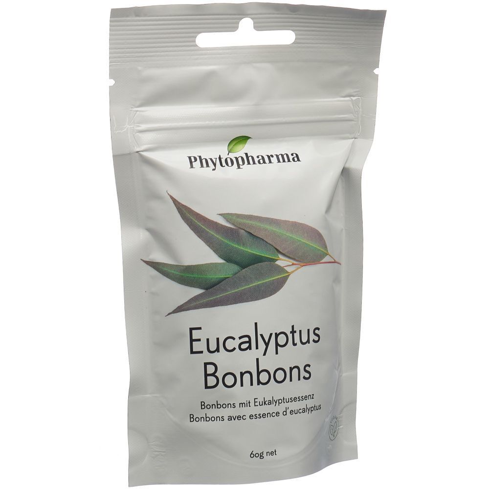 Phytopharma Eucalyptus Bonbons Btl 60 g