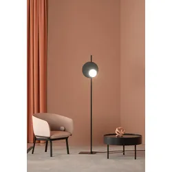 Designer LED Stehleuchte Kwic Axo Light - Transparent bronze