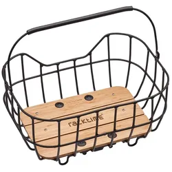 Racktime BASKIT BREEZE Gepäckträgerkorb hinten 25 l – Schwarz