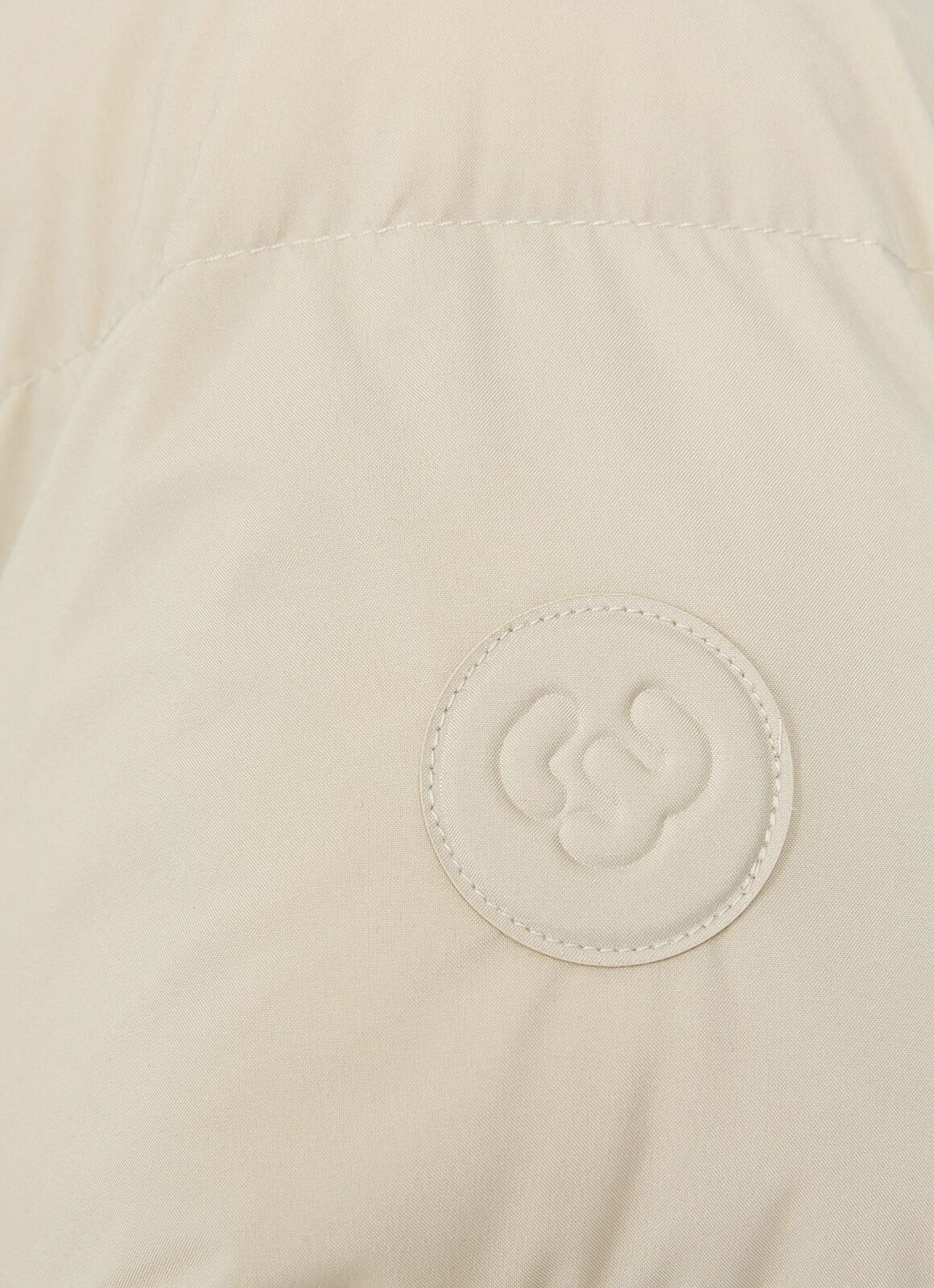 Steppmantel RAGWEAR "PATRISE", Damen, Gr. XS, beige (bone), Web, Obermaterial: 100% Polyester, unifarben, knieumspielend, Mäntel Steppmantel, warm gefüttert, hinten länger als vorn bone XS