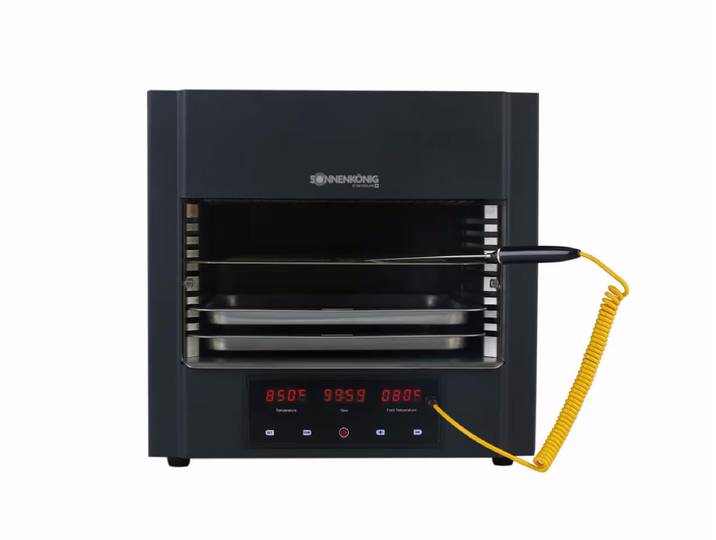 Sonnenkönig Dragon 805° Grill – Elektrogrill – schwarz