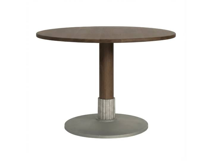 Design House Stockholm Tock Table Esstisch Dunkle Eiche, Ø110x76 cm