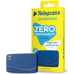 Telepass Grab&Go, Tracker, Blau
