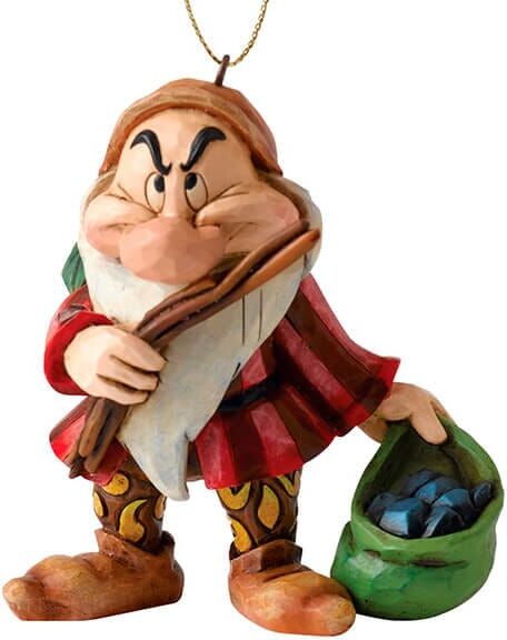 Disney Traditions by Jim Shore Christmas Grumpy Hanging Ornament