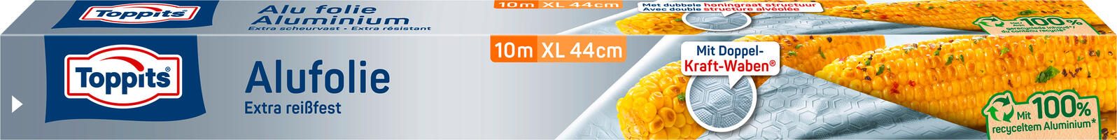 Toppits Alufolie extra breit 44,0 cm x 10,0m 1505379006