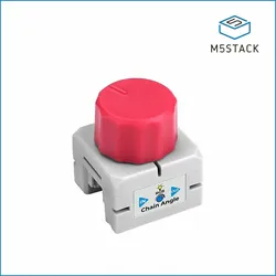 M5Stack Chain-Angle-Eingabemodul, STM32G031, Potentiometer, 12 Bit, RGB LED, UART, 2 x HY2.0-4, 5V