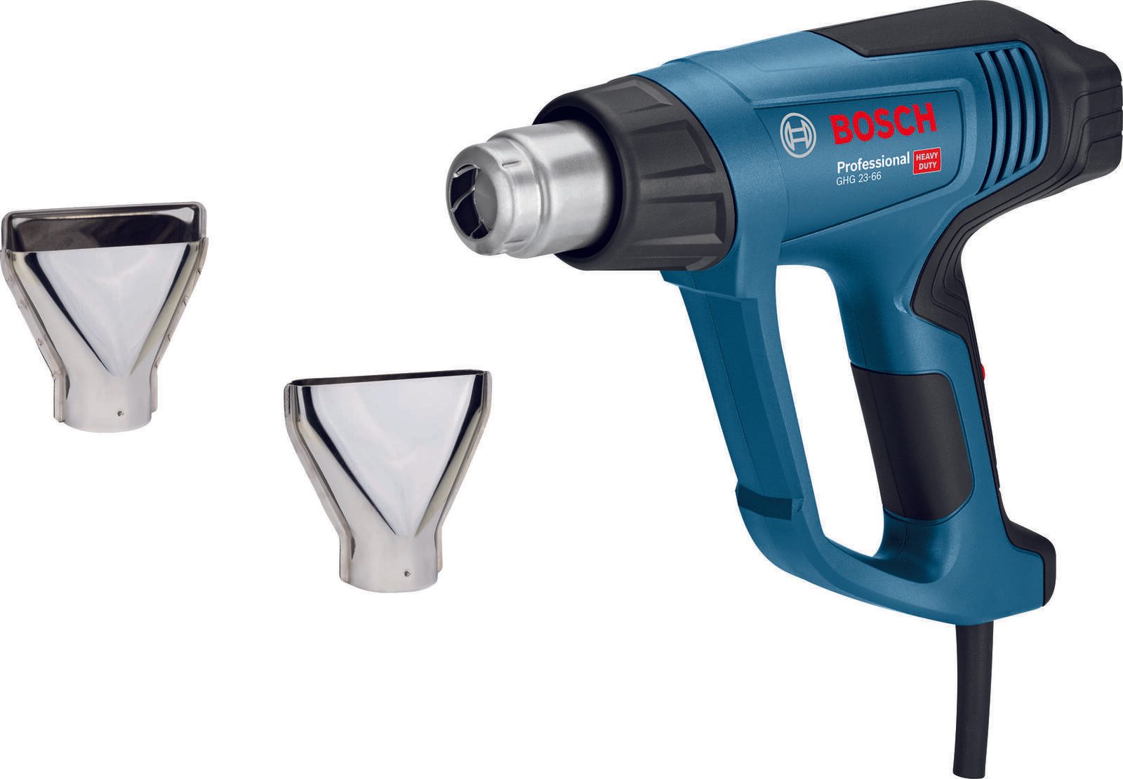 BOSCH Professional Heißluftfön GHG 23-66 2x Düse 06012A6300
