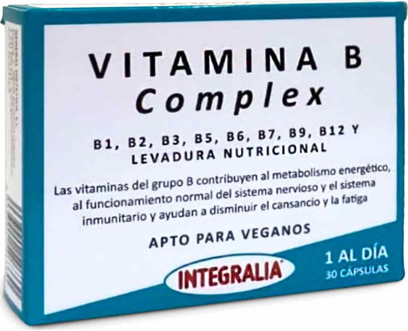 INTEGRALIA Vitamina B Complex 30 caps