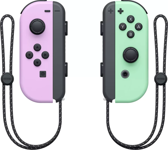 Nintendo Joy-Con 2er-Set (hellviolett/hellgrün)