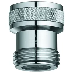 GROHE Rückflussverhinderer 14165 AG 1/2" IG 1/2" 2 Stück supersteel, 14165DCM 14165DCM