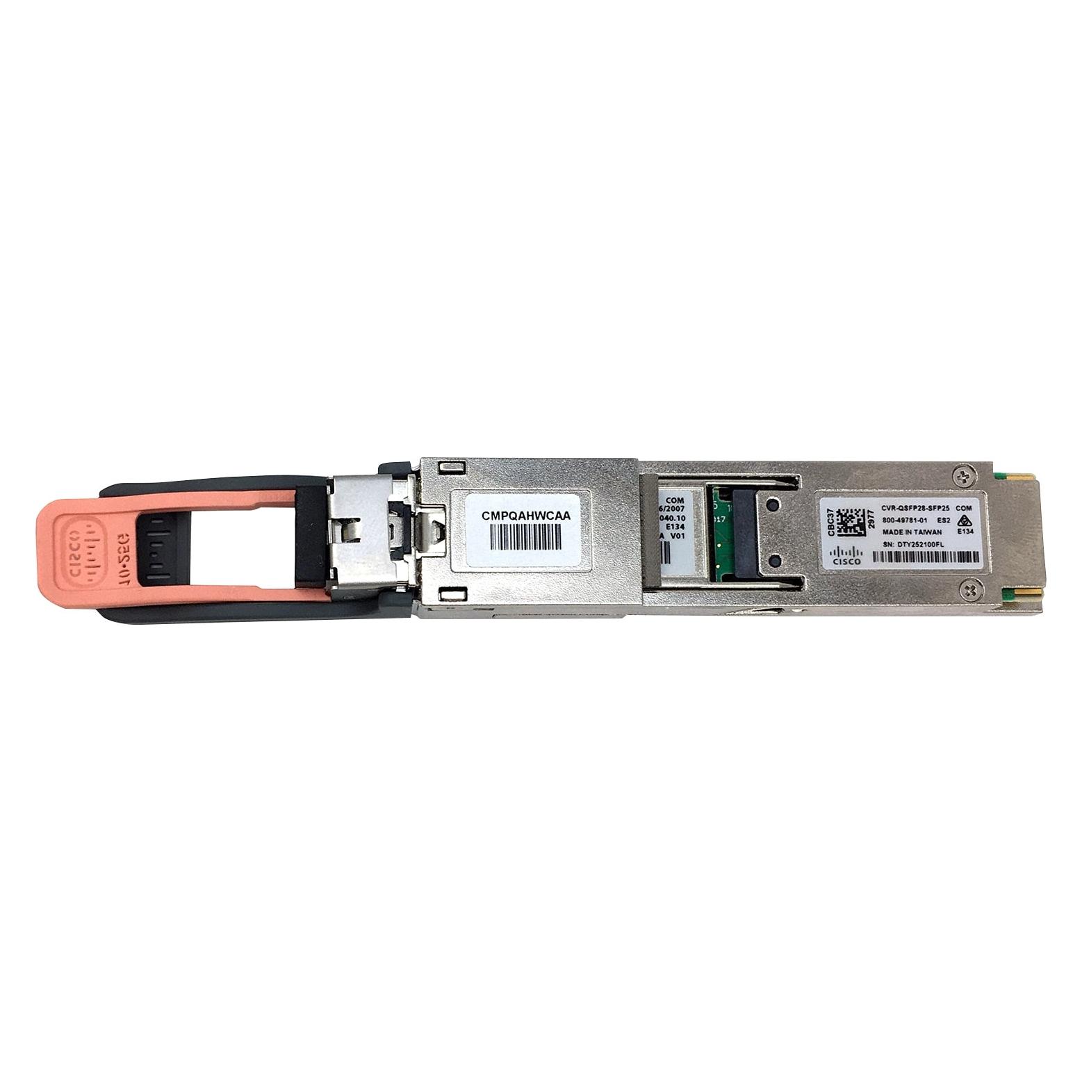 Cisco 100G TO SFP25G ADAPTER (CVR-QSFP28-SFP25G=)