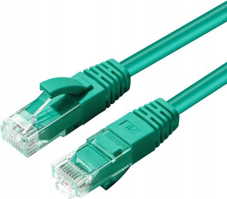 Microconnect MC-UTP6A20G Cat6a U/UTP Netwerkkabel met RJ-45 connectoren, 20 meter, groen