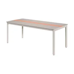 a casa mia Gartentisch  Alesund ¦ grau ¦ Maße (cm): B: 95 H: 75