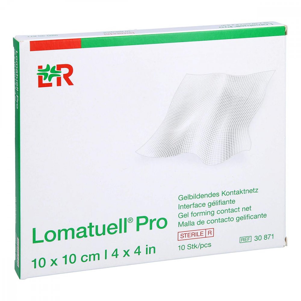 Crosp Medical GmbH Lomatuell Pro 10x10 Cm Steril 17414160