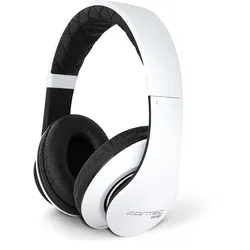 Fantec SHP-3 Kopfhörer Verkabelt Kopfband Anrufe/Musik Schwarz, Weiß