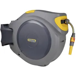 Hozelock, Gartenschlauch Aufbewahrung, Gartenschlauchaufroller Flow Max Wandschlauchbox 30m (30 m)