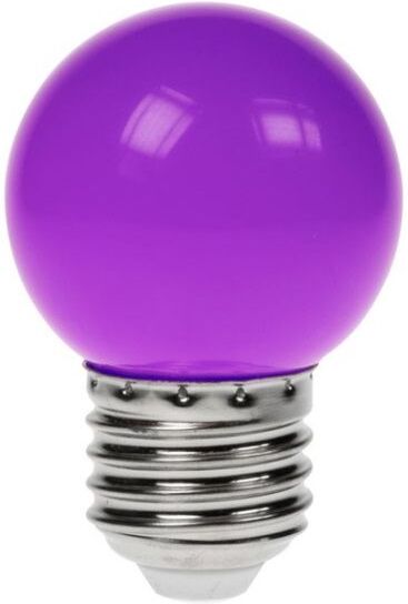 Lampada LED E27 B45 220V 1,5W 75Lm - Roxo