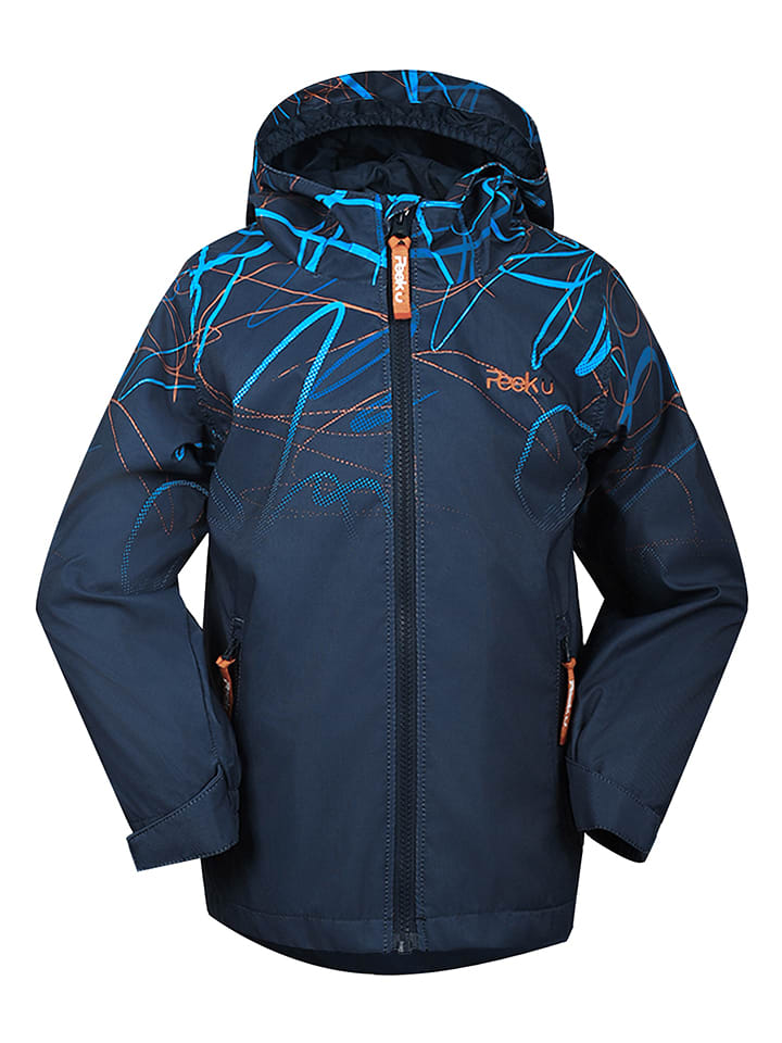 Peek U Regenjacke "Lev" in Dunkelblau - 116