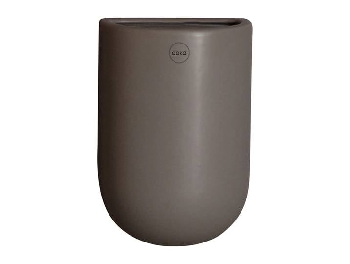 DBKD Suspension pot de fleur taupe Cut Medium 15 cm