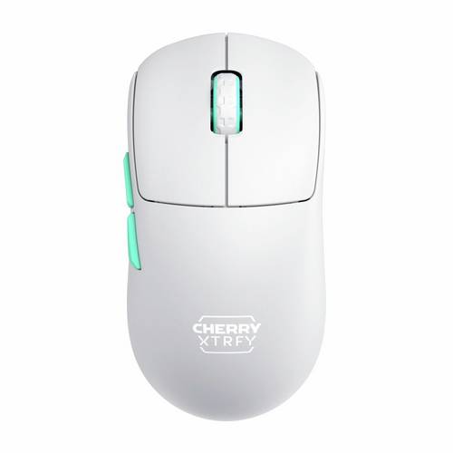 Cherry XTRFY M68 Wireless, White Maus Funk 5 Tasten