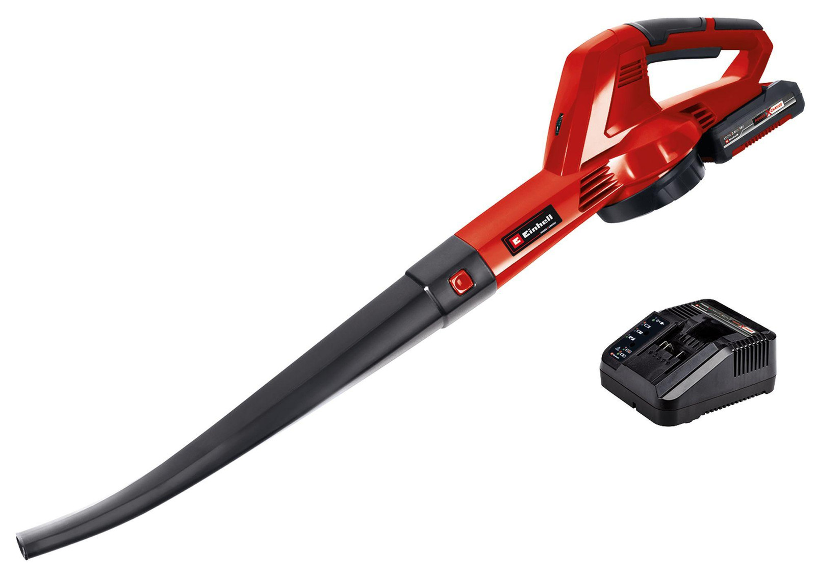 Einhell Power X-Change accu-loofblazer GE-CL 18 Li E set met 2,0Ah accu