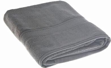 IH Casa Decor "Nova Bath Towel 27"" X 50"" Dark Grey"
