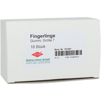 Fingerling Gummi Gr.7 transparent 10 St