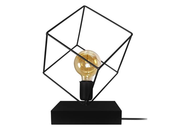 Lampe à poser métal noir