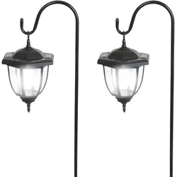 EZSolar LED-Solar-Laterne - 2er-Set