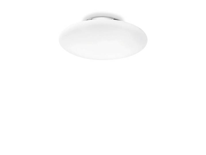 Ideal Lux Deckenleuchte Smarties, Weiß, Glas, 12 cm, Lampen & Leuchten, Innenbeleuchtung, Deckenleuchten, Deckenleuchten