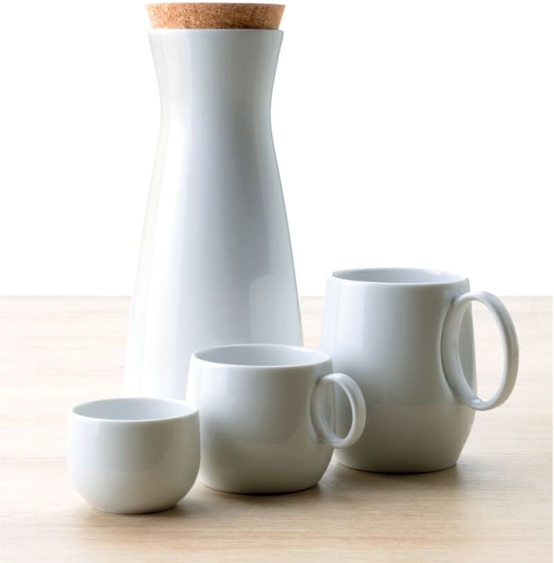 Medard de Noblat Coffret 6 assiettes plates D27cm Blanc 27x0x27cm