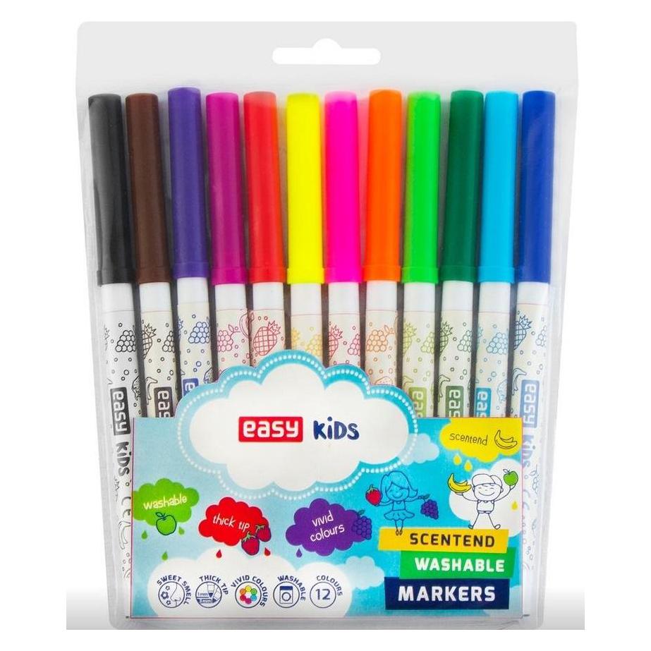 Easy Spiral-Duftstifte 12 Farben EINFACH (12x) (40937805)