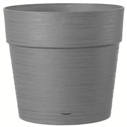 3e-1312551 Blumentopf, 25cm, aschgrau