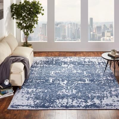 KALATY Abstract Oriental Area Rug