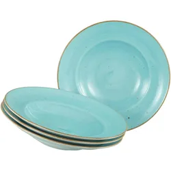 CreaTable Vintage Nature, Teller, Blau