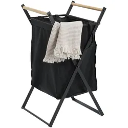Zeller Present, Wäschekorb, Wäschesammler Polyester 36.2x35x68.5 cm